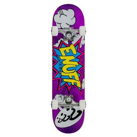 Enuff POW Skateboard Complete Purple 7.25